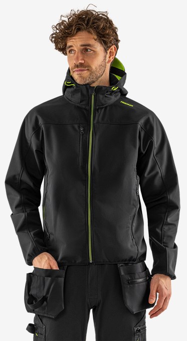 Softshell-Jacke mit Kapuze 4655 GBF 5 Fristads