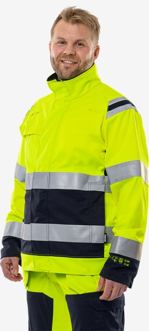 Flamestat High Vis Stretchjacke Kl.3 4160 ATHF 5 Fristads
