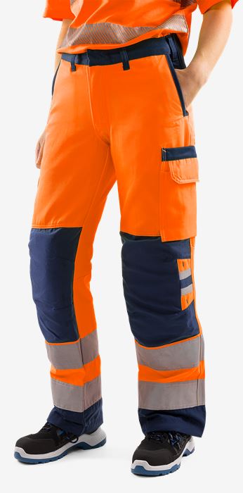 High vis Green housut naisten LK 2 2642 GPLU Fristads Medium