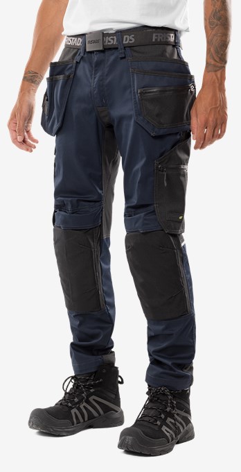 Green craftsman stretch trousers 2900 GWM 5 Fristads