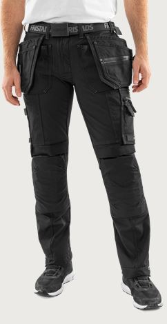 Green håndværkerbukser i stretch 2530 GCYD Fristads Medium