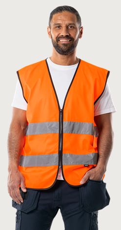 HiVis vest klasse 2 5100 HVS Fristads Medium