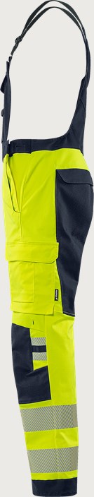 Flamestat Green High Vis Stretch-Latzhose Kl. 1951 GFS 4 Fristads