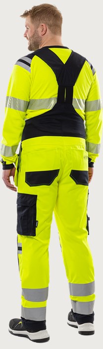 Flamestat high vis stretch håndværker overalls kl. 2 1170 ATHF 2 Fristads