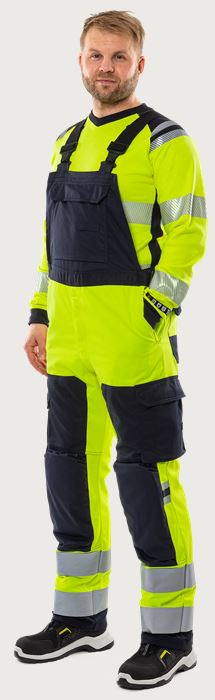 Flamestat high vis stretch overalls kl. 2 1169 ATHF Fristads Medium