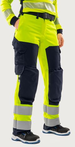 Pantaloni stretch Flamestat donna High Vis CL. 2 2169 ATHF Fristads Medium