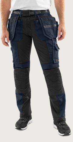 Green håndværkerbukser i stretch 2530 GCYD Fristads Medium