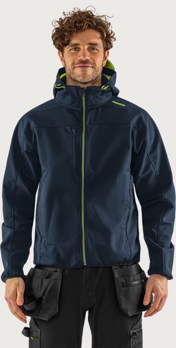 Hooded softshell jacket 4655 GBF Fristads Medium