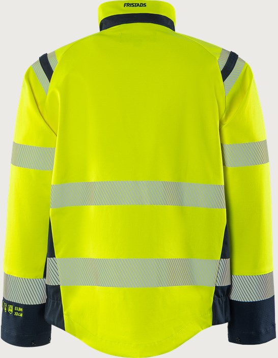 Flamestat Green high vis stretch jacket class 3 4940 GFS 3 Fristads