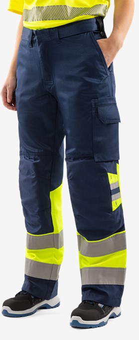 High vis craftsman trousers woman class 1 2670 GPLU 4 Fristads