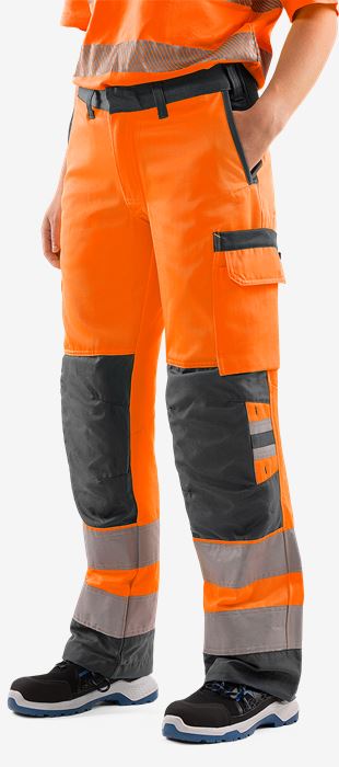 High vis Green housut naisten LK 2 2642 GPLU Fristads Medium