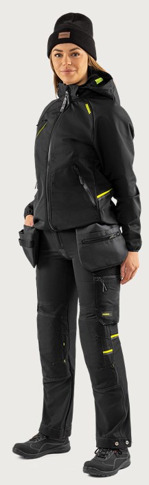 Funkcjonalna kurtka softshell z kapturem damska 4872 GBF 3 Fristads