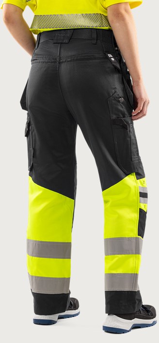 High vis szakiparos nadrág női class 1 2670 GPLU 3 Fristads