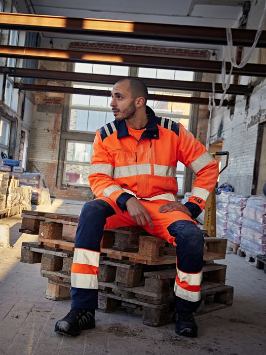 High vis Green jacket class 3 4067 GPLU Fristads Medium