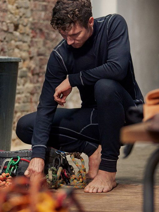 Base layer half zip top 789 OF 7 Fristads