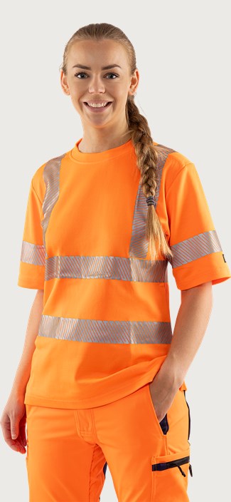 Damska koszulka high vis klasy 2 7458 THV 1 Fristads