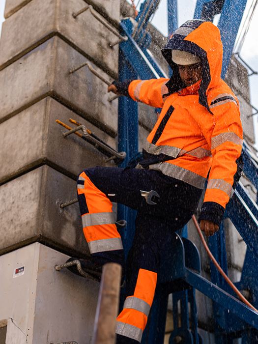 High vis Airtech® shell jacket class 3 4515 GTT Fristads Medium