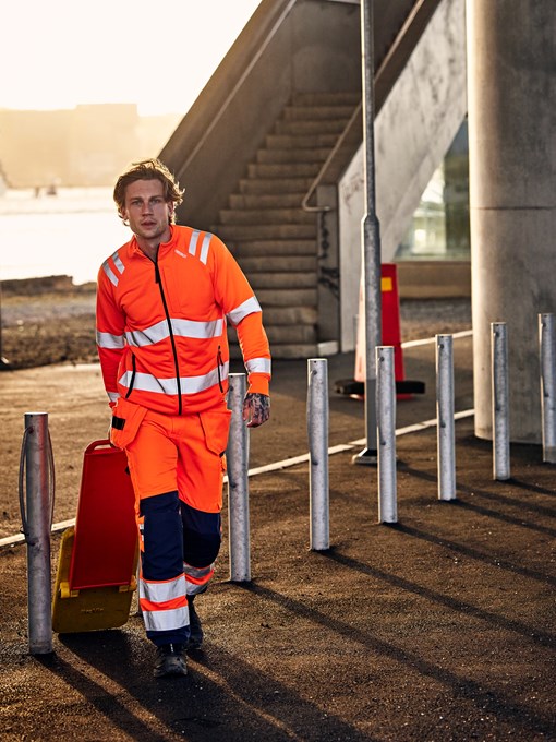 Varsel Green hantverkarbyxa 2641 GPLU, klass 2 3 Fristads