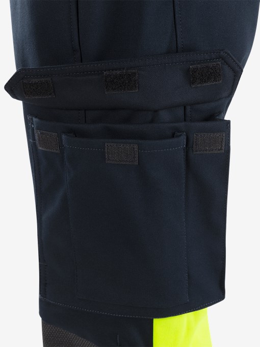 Flamestat hängslebyxa stretch 1281 FSS, klass 1 7 Fristads