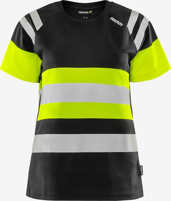 High vis Green T-shirt funkcjonalna klasy 1 7880 GPST, męska i damska 3 Fristads