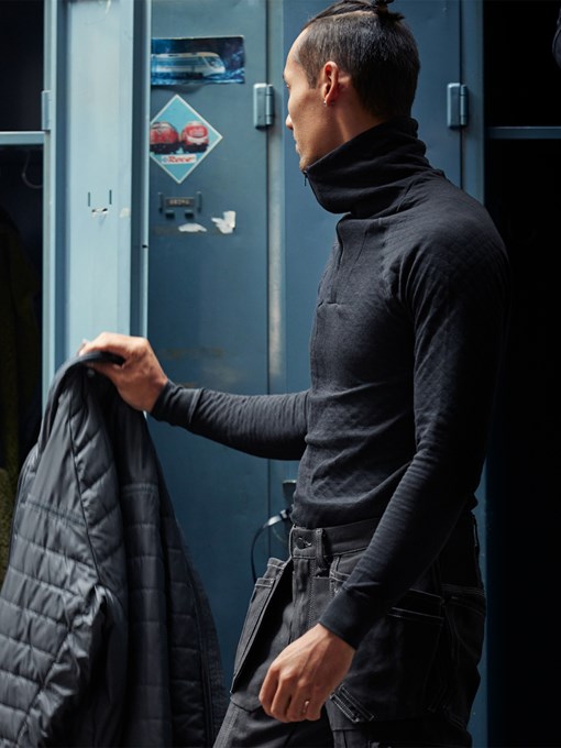 Bluza zapinana do połowy na zamek 742 PC 7 Fristads