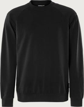 Green sweatshirt organic cotton 7611 GKS Fristads Medium