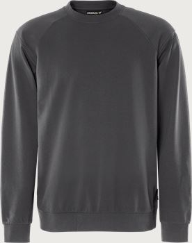 Green sweatshirt ekologisk bomull 7611 GKS Fristads Medium