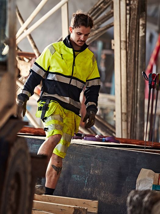 High vis sweat jacket class 1 4517 SSL Fristads Medium