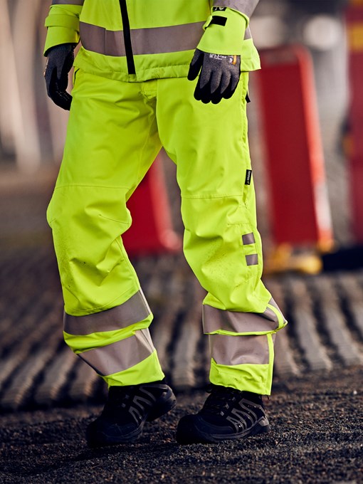 HiVis Green Skallbukse klasse 2 2680 GLPS 8 Fristads