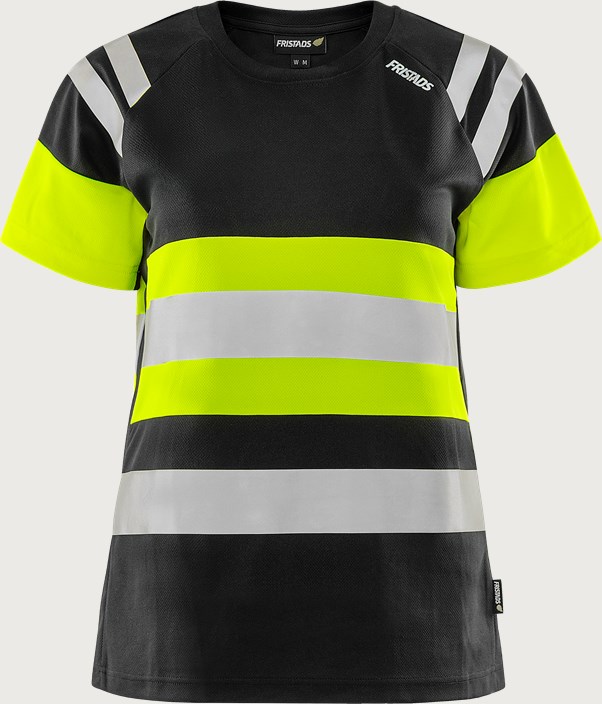High vis Green T-shirt funkcjonalna klasy 1 7880 GPST, męska i damska 7 Fristads