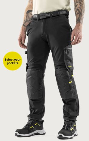 Flex håndværkerbukser med stretch 2800 GSTT Fristads Medium