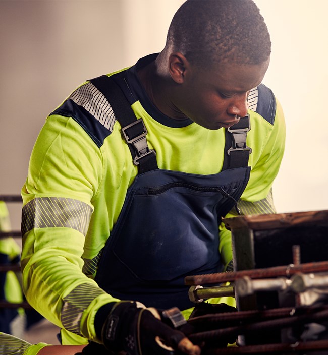 High vis hosszú ujjú póló  cl 3 7724 THV 3 Fristads