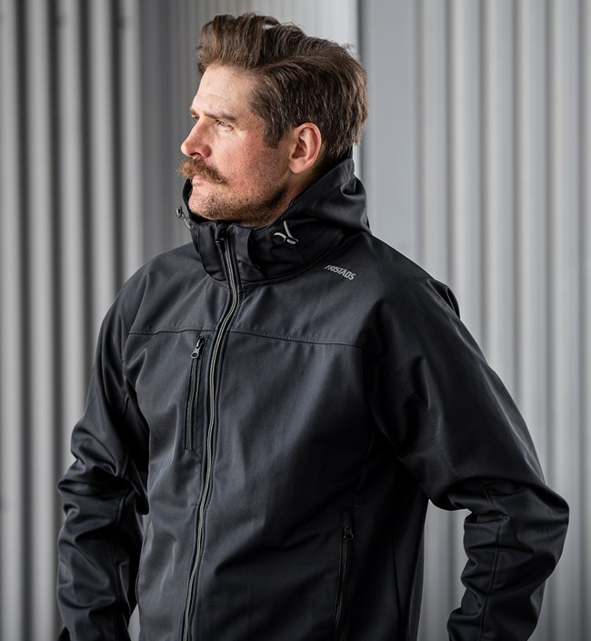 Kurtka softshell z kapturem 4655 GBF 3 Fristads