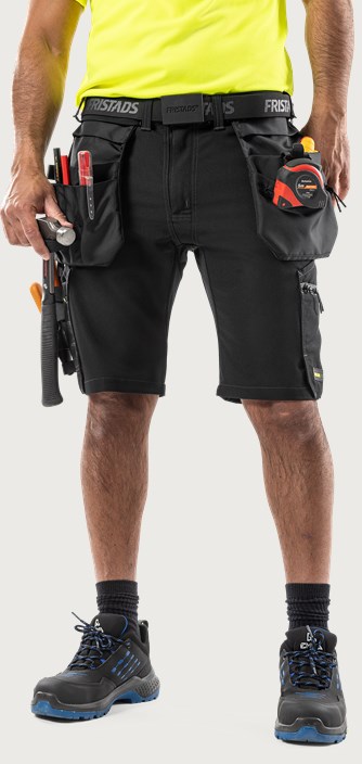 Flex Rzemieślnicze szorty ze strzeczem 2803 GHST   2 Fristads