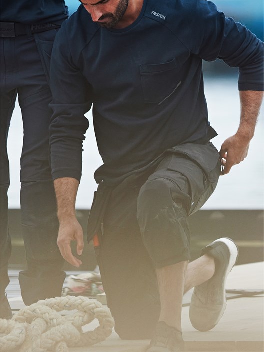 Rozciągliwe spodnie pirackie rzemieślnicze 2600 GLWS 5 Fristads