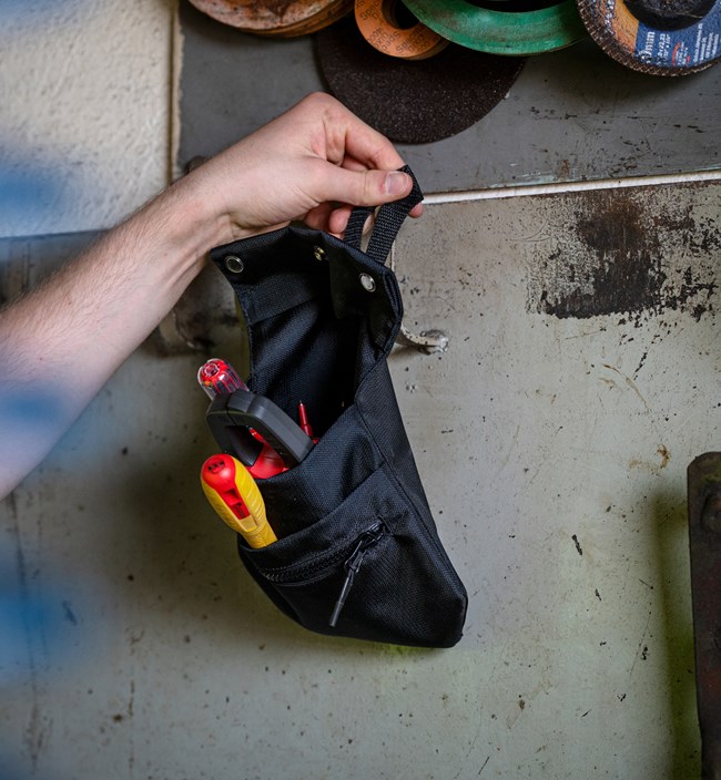 Flex standard pocket with zip 9801 CRKN 3 Fristads