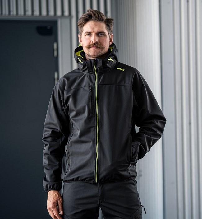 Kurtka softshell z kapturem 4655 GBF 4 Fristads