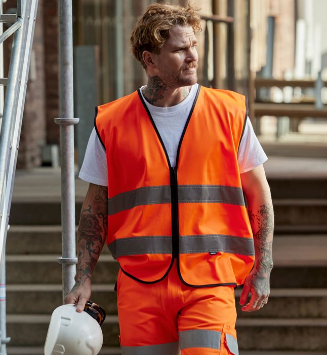 Varselväst 5100 HVS, klass 2 Fristads Medium