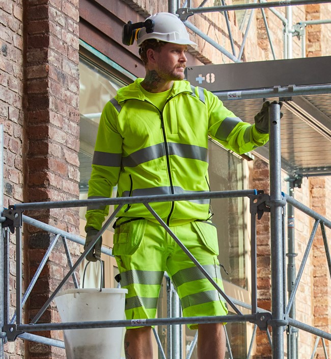 Bluza z kapturem wysokiej widoczności klasy 3 7865 GPSW 3 Fristads