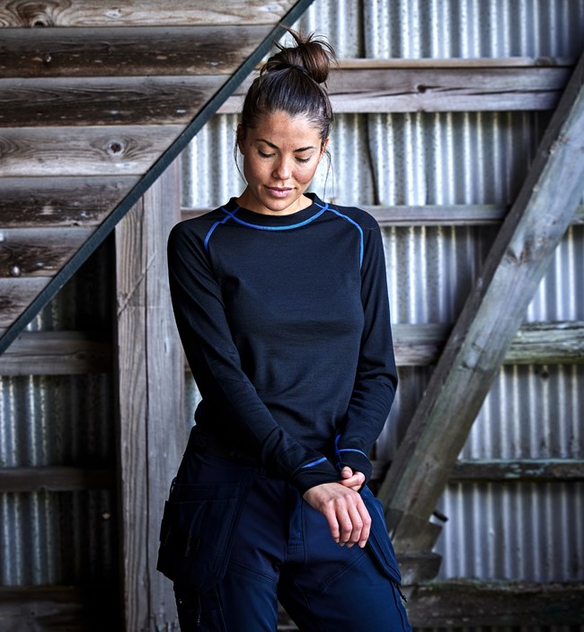 Dlouhé spodní kalhoty z vlny merino 2517 MW 7 Fristads