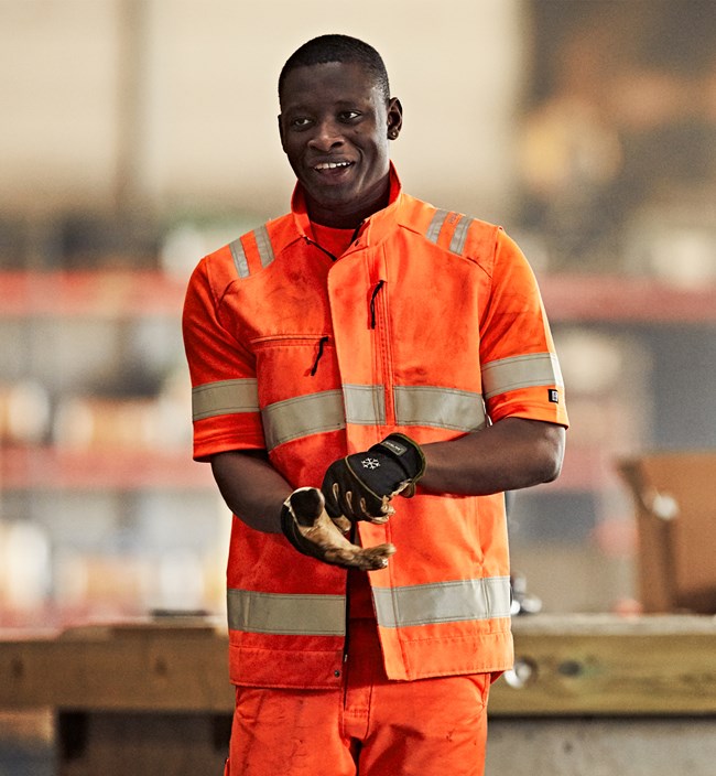 Kamizelka odblaskowa zielona klasa 2 5067 GPLU 1 Fristads