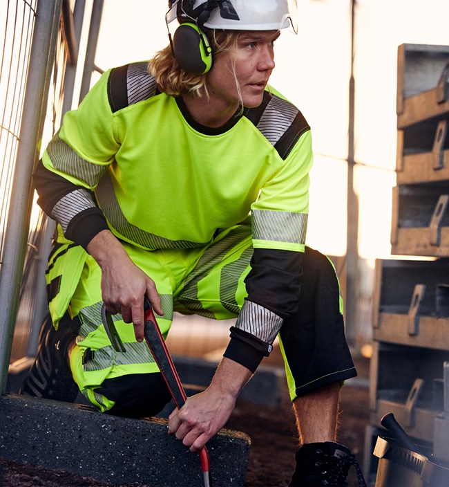 Spodnie pirackie z wysokim stanem klasy 2 2666 GSTP 3 Fristads