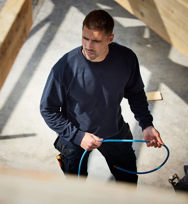 Green sweatshirt 7989 GOS Fristads Medium