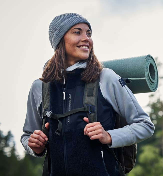 Damska kamizelka polarowa Argon z mikro runem 3 Fristads Outdoor