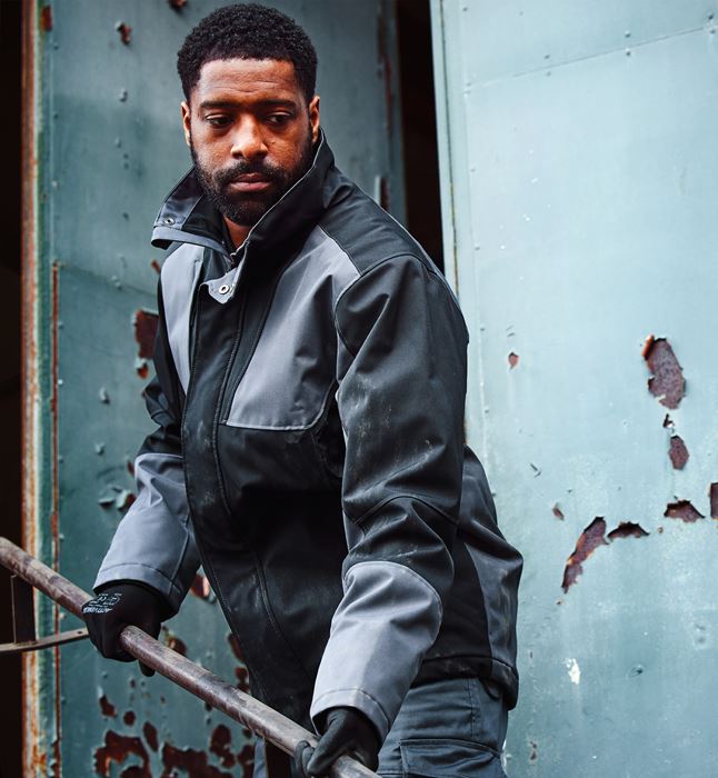 Softshell sztreccs téli dzseki 4931 GSW Fristads Medium