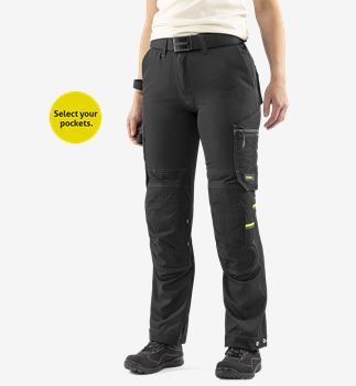 Flex craftsman stretch trousers woman 2802 GHST Fristads Medium