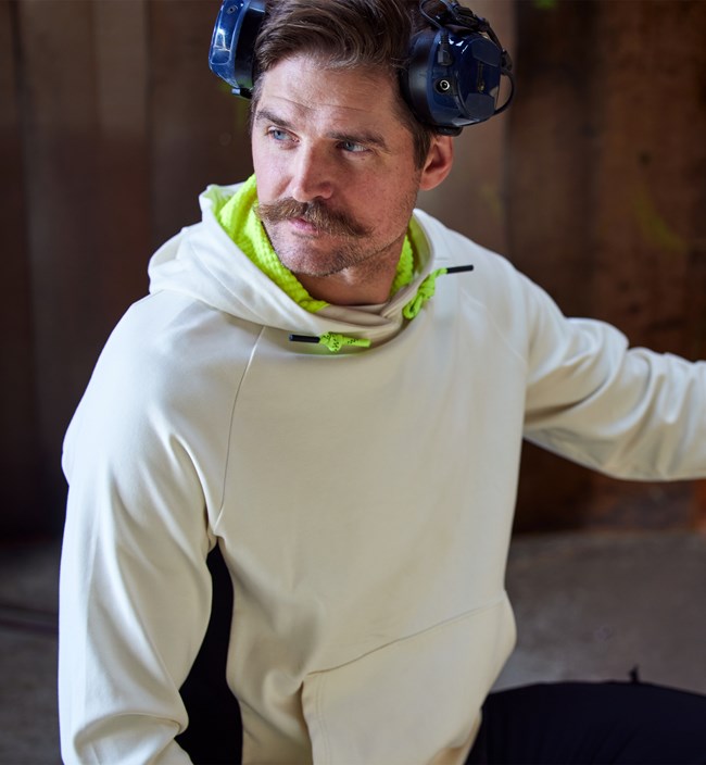 Hooded stretch sweatshirt 7870 GKC 4 Fristads