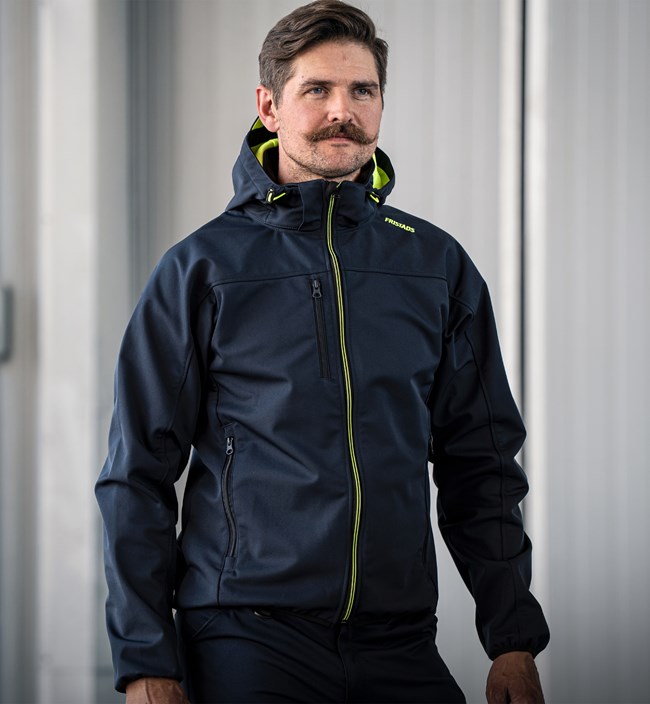 Kurtka softshell z kapturem 4655 GBF 4 Fristads