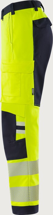 Flamestat Green høy synlighetsbukser klasse 2 2956 GFS, menn og kvinner 3 Fristads