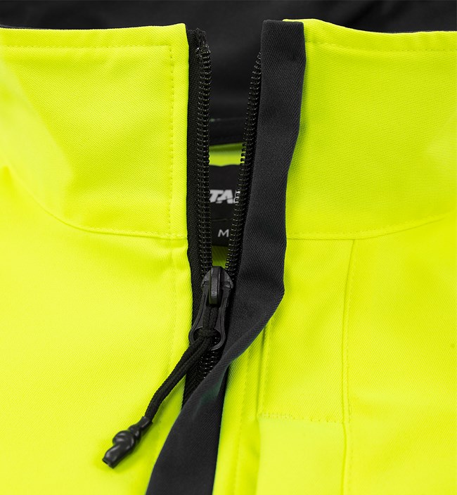 High vis Green stretchjakke klasse 3 4647 GSTP 7 Fristads